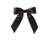 0030 Black Twist Tie Bow