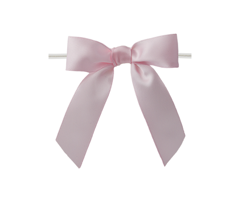 Satin Twist-Tie Bows