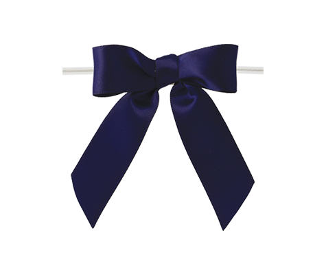 Satin Twist-Tie Bows