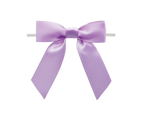 Satin Twist-Tie Bows