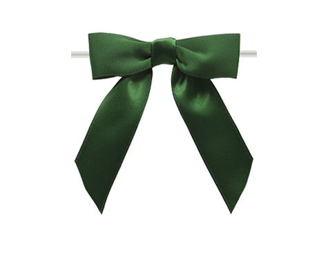 Satin Twist-Tie Bows