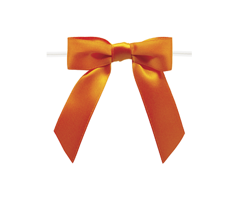 Satin Twist-Tie Bows