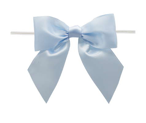 Light Blue Ribbon, Bow, Ribbon, Light Blue PNG Transparent Image