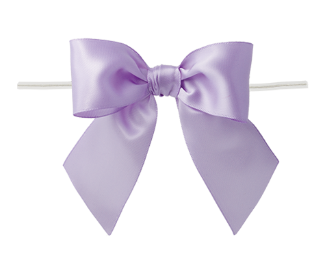 Packaging Express_0430 Lt. Orchid Twist Tie Bow