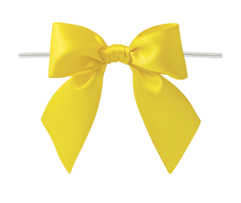 Gold Twist Tie Bows