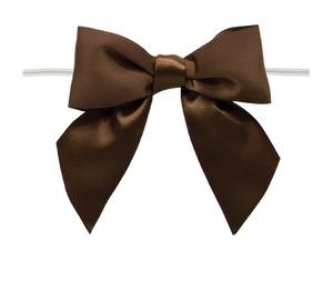 Packaging Express_0850 Brown Twist Tie Bow