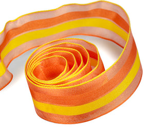 Packaging Express_Orange/Yellow Beach Stripes (Wire Edged)