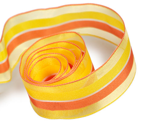 Packaging Express_Yellow/Orange Beach Stripes (Wire Edged)