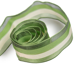 Packaging Express_Olive/Green Beach Stripes (Wire Edged)