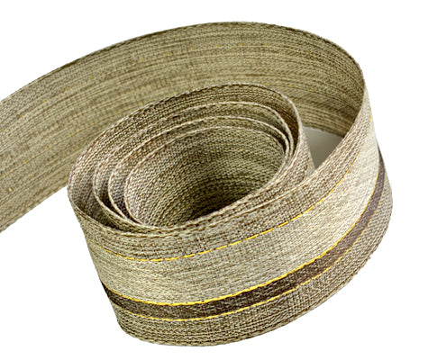 Packaging Express_Brown and Metallic Gold Brilliance (Wire Edged)