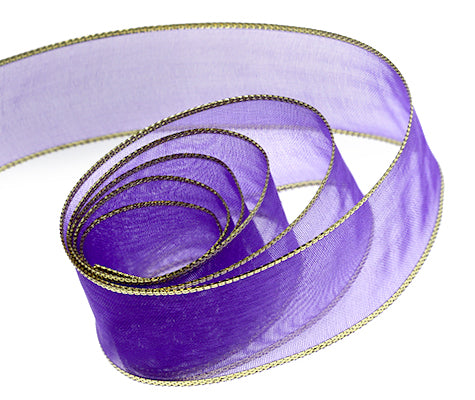 Packaging Express_Purple Classic Chiffon (Wire Edged)