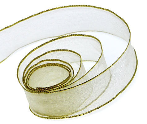 Packaging Express_Ivory Classic Chiffon (Wire Edged)