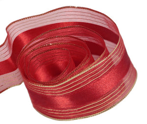 Packaging Express_Red Elite Sheer (Wire Edged)