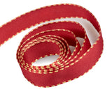 Packaging Express_0250 Red Taffeta with Hazel Stitch