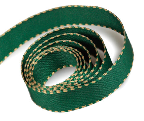 Packaging Express_0587 Forest Green Taffeta with Hazel Stitch