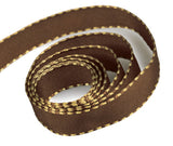 Packaging Express_1857 Sepia Brown Taffeta with Hazel Stitch