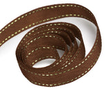 Packaging Express_0850 Brown with Gold Stitch