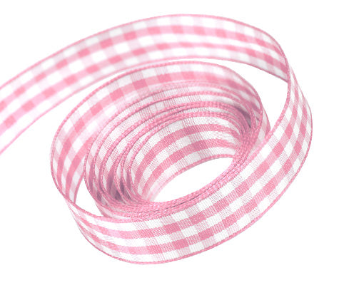 Packaging Express 0156 Hot Pink Party Plaid Ribbon Ribbon