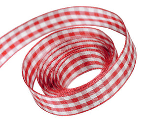 Packaging Express_0250 Red Party Plaid Ribbon