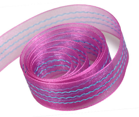 Packaging Express_Azalea w/Turquoise Sheer Ripple