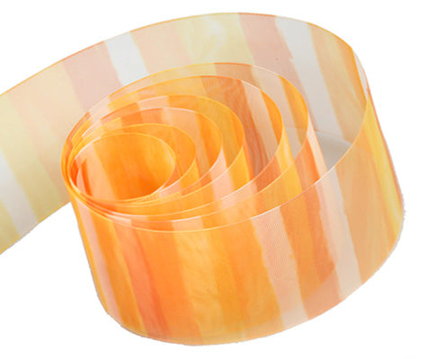 Packaging Express_Org/Yel/Wht Vertical Stripe Soft Shades